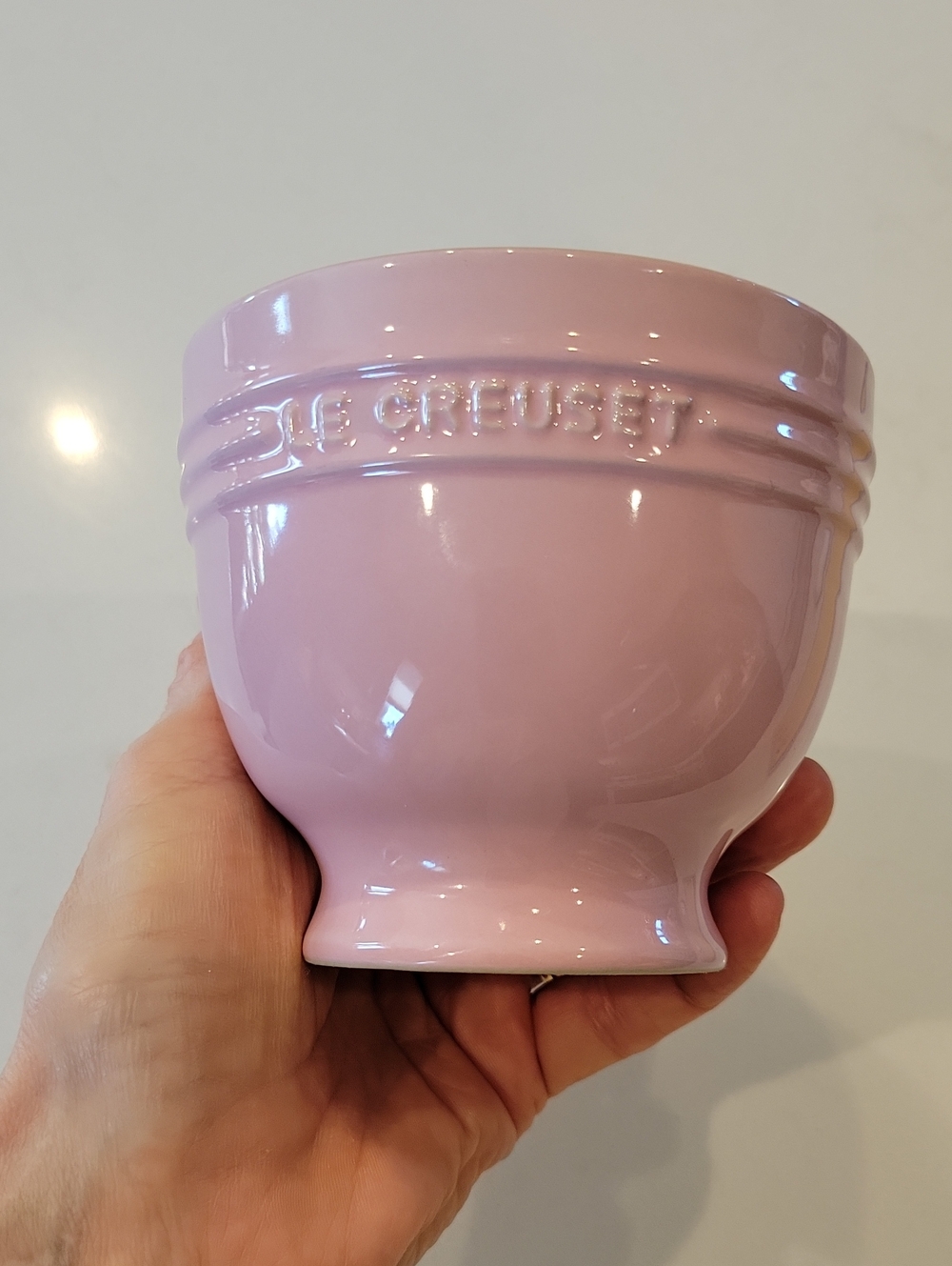 Le Creuset Retired & Rare Pale Pink Dessert Bowl